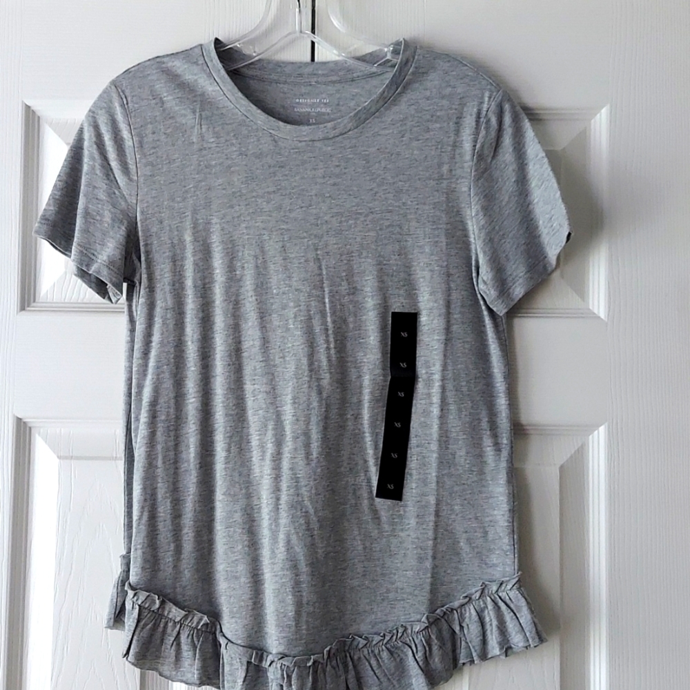 Banana Republic Ruffle Tee